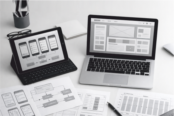 Wireframing and prototyping